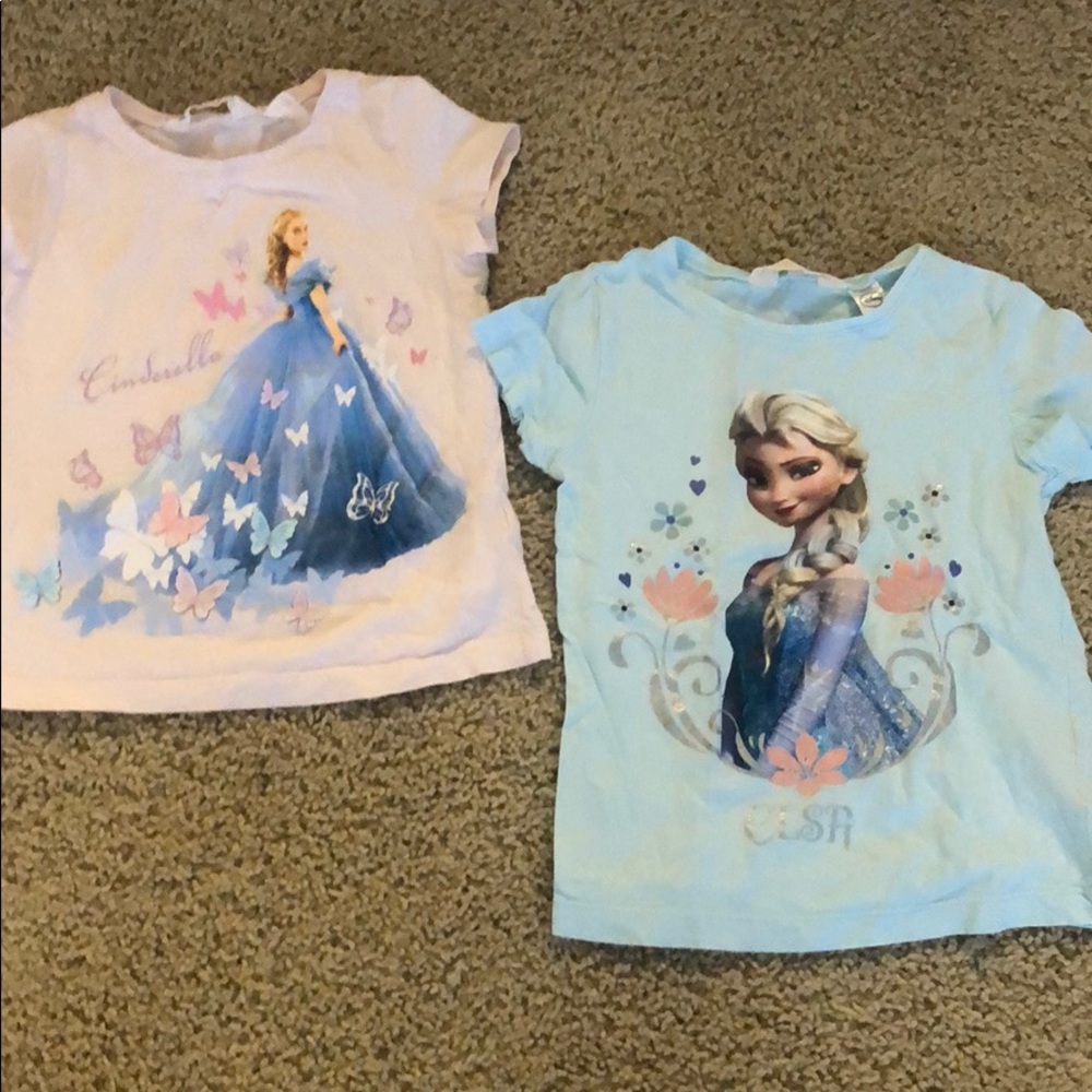 2 H & M shirts